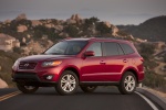2011 Hyundai Santa Fe Limited AWD in Venetian Red - Static Front Left View